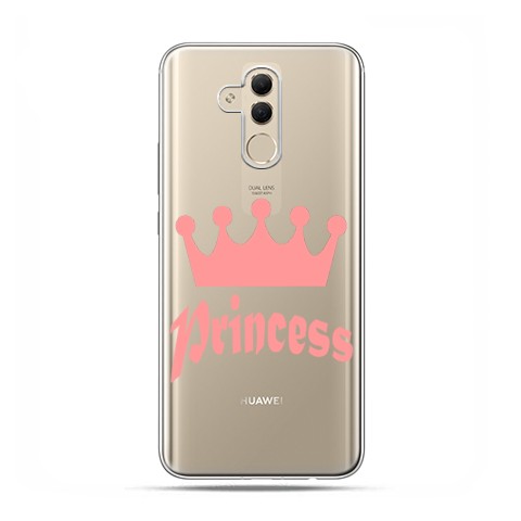 Huawei Mate 20 Lite - etui na telefon - Princess z różową koroną