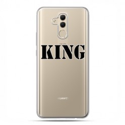 Huawei Mate 20 Lite - etui na telefon - z napisem King