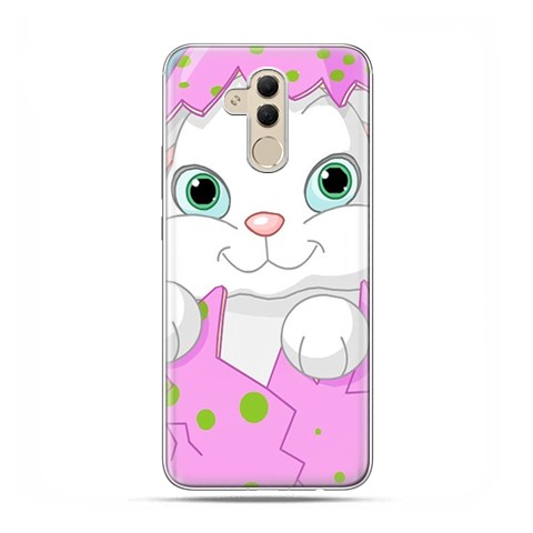 Huawei Mate 20 Lite - etui na telefon - Różowy królik
