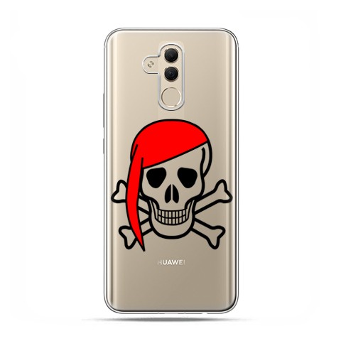 Huawei Mate 20 Lite - etui na telefon - Pirat Roger z czerwoną chustą