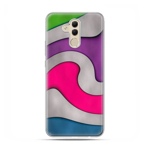 Huawei Mate 20 Lite - etui na telefon - Kolorowa roztopiona plastelina