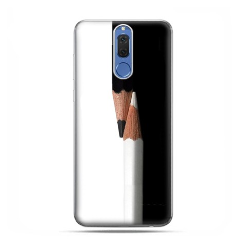 Huawei Mate 10 Lite - etui na telefon - Biały i czarny ołówek