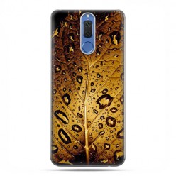 Huawei Mate 10 Lite - etui na telefon - Złoty liść