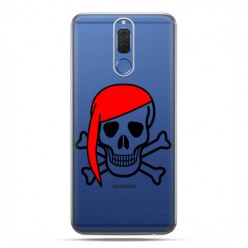 Huawei Mate 10 Lite - etui na telefon - Pirat Roger z czerwoną chustą