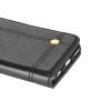 Etui z klapką portfel na karty do Huawei P9 Lite - czarny