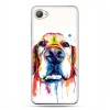 HTC Desire 12 - etui na telefon z grafiką - Pies labrador watercolor.