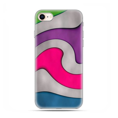 Apple iPhone 8 - etui case na telefon - Kolorowa roztopiona plastelina