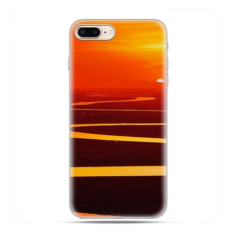 Apple iPhone 8 - etui case na telefon - Zachód słońca nad Amazonką