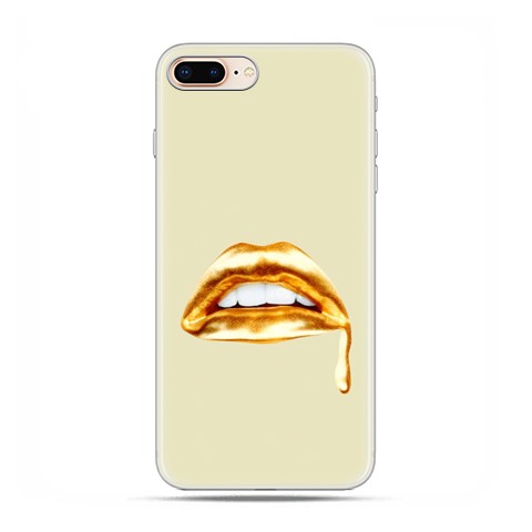 Apple iPhone 8 - etui case na telefon - złoto usta