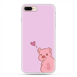 Apple iPhone 8 - etui case na telefon - Zakochana świnka