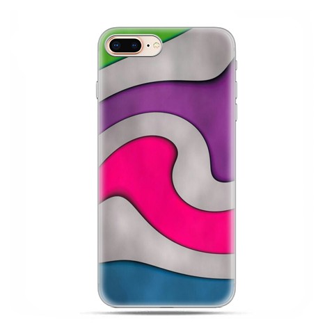Apple iPhone 8 - etui case na telefon - Kolorowa roztopiona plastelina