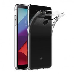 LG G6 - silikonowe etui na telefon Clear Case - przezroczyste.