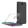 LG K10 2017 - silikonowe etui na telefon Clear Case - przezroczyste.