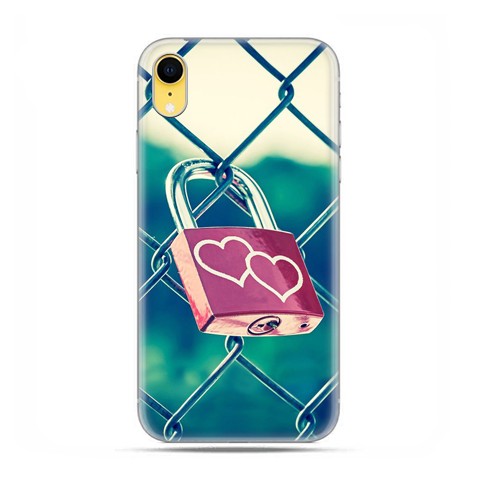 Apple iPhone XR - etui na telefon - Kłódka symbol wiecznej miłości