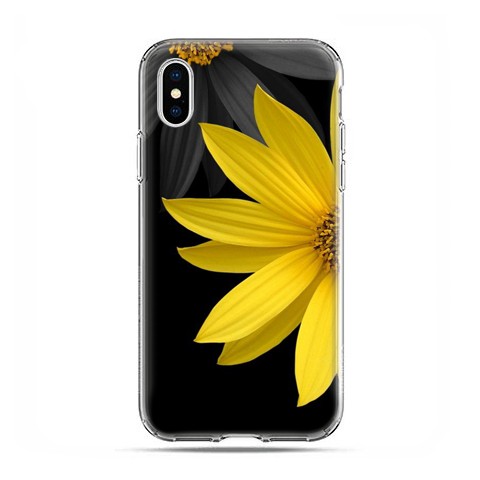 Apple iPhone Xs Max - etui na telefon - Żółty słonecznik