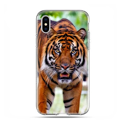 Apple iPhone Xs Max - etui na telefon - Dumny tygrys