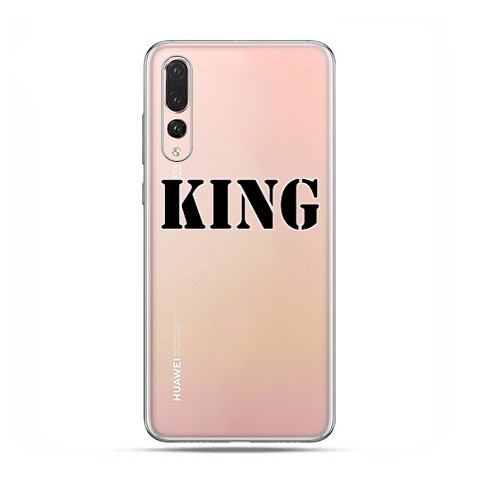 Huawei P20 Pro - silikonowe etui na telefon - King