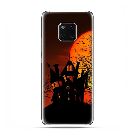 Huawei Mate 20 Pro - nakładka etui na telefon - Straszny dwór Halloween