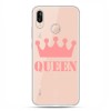 Huawei P20 Lite - etui nakładka na telefon Queen z różową koroną