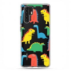 Huawei P30 Pro - etui na telefon - Kolorowe dinozaury