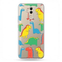 Huawei Mate 20 Lite - etui na telefon - Kolorowe dinozaury
