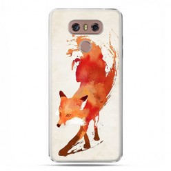 LG G6 - etui na telefon z grafiką - Watercolor Lis.