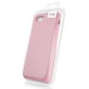 Matowe elastyczne silikonowe etui Silicone Case - różowy pokrowiec - Apple iPhone 8