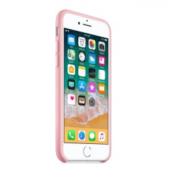 Apple iPhone 6 / 6s Matowe silikonowe etui Silicone Case - różowy pokrowiec