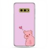 Samsung Galaxy S10e - etui na telefon z grafiką - Zakochana świnka