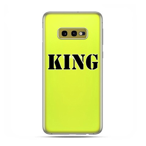 Samsung Galaxy S10e - etui na telefon z grafiką - King
