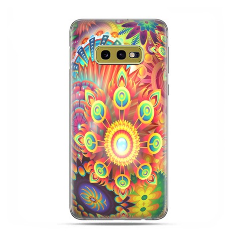 Samsung Galaxy S10e - etui na telefon z grafiką - Ognista rozeta