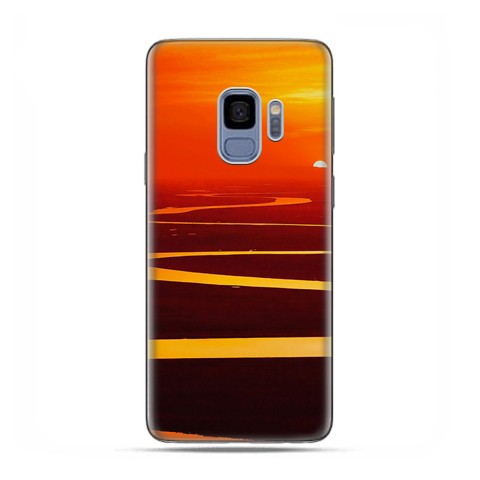 Samsung Galaxy S9 - etui na telefon z grafiką - Zachód słońca nad Amazonką