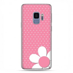 Samsung Galaxy S9 - etui na telefon z grafiką - Różowa stokrotka