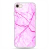 Etui na telefon iPhone 6 / 6s - Jaskrawy różowy marmur