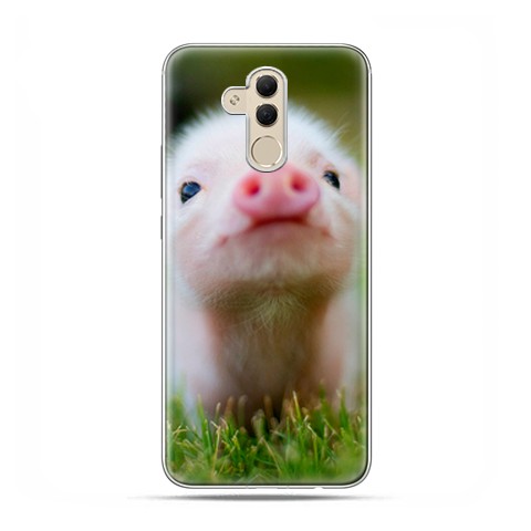 Etui na telefon Huawei Mate 20 Lite - mała świnka.