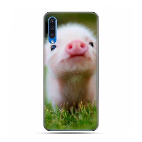 Etui na telefon Samsung Galaxy A50 - mała świnka.