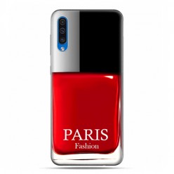 Czerwony lakier do paznokci Etui na telefon Samsung Galaxy A50