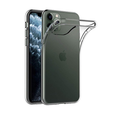 iPhone 11 Pro - silikonowe etui na telefon Clear Case - przezroczyste.