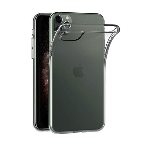 iPhone 11 Pro Max - silikonowe etui na telefon Clear Case - przezroczyste.