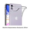 Etui case na telefon - Apple iPhone 11 - Pies Husky watercolor.