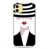 Etui case na telefon - Apple iPhone 11 - Kobieta w kapeluszu.