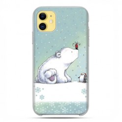 Etui case na telefon - Apple iPhone 11 - Polarne zwierzaki.