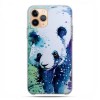 Etui case na telefon - Apple iPhone 11 Pro - Miś panda watercolor.