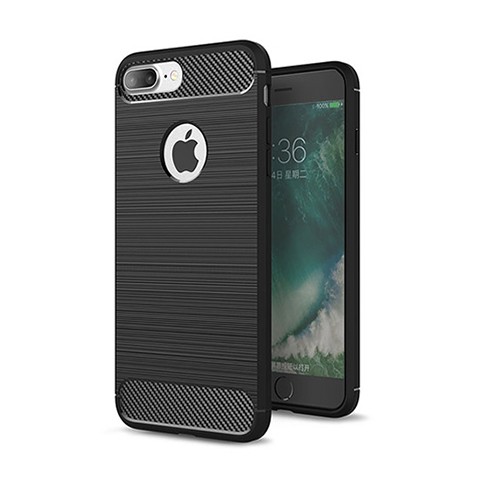 iPhone 7 Plus bumper CARBON case - Czarny