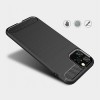 iPhone 11 Pro Max bumper CARBON case - Czarny