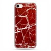 Apple iPhone 6 - etui case na telefon - Spękany czerwony marmur