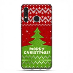Huawei P30 Lite - etui na telefon - Świąteczna choinka sweterek