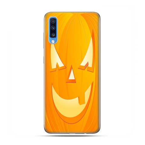 Samsung Galaxy A70 - etui na telefon wzory - Dynia Halloween