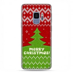 Samsung Galaxy S9 - etui na telefon z grafiką - Świąteczna choinka sweterek