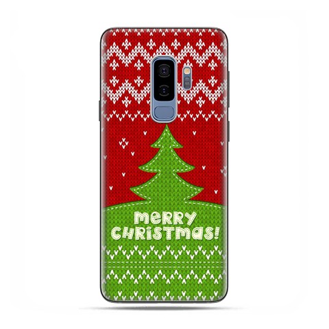 Samsung Galaxy S9 Plus - etui na telefon - Świąteczna choinka sweterek